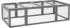 Pawhut Kaninchenstall aus Tannenholz 180x90x48 cm grau