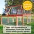 Zooprinz Freilaufgehege Rabbit Run rot-braun