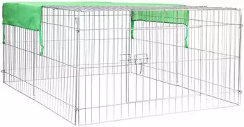 Wiltec Freilaufgehege für Kleintiere 144 x 116 x 58 cm