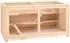 vidaXL Hamsterkäfig 104x52x54cm Tannen-Massivholz