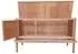 HTI-Line Hasenstall Heidi mit Klappdach, herausziehbarer Wanne, 117x67x45cm