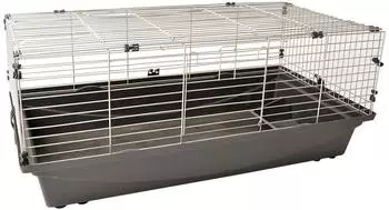Duvo+ Kaninchenstall 100 Eco für Kaninchen & Meerschweinchen 100x54,5cm (312100)