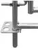 vidaXL Schafpferch verzinkter Stahl 4-seitig 137x137x92cm (141814)