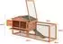 en.casa Kaninchenstall Oberursel 2-stöckig 68x156x52cm Tannenholz (ACKS-7601)