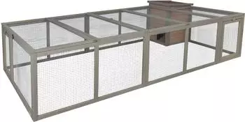Kerbl Luna Freilaufgehege Fichtenholz 230x115x59cm (81759)
