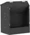 vidaXL Kaninchenfütterer schwarz 33,5x25,5x45,5cm (874591)