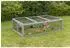Trixie Freilaufgehege mit Abdeckung, Holz, 174×48×109cm, grau (62287)