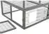 Trixie Freilaufgehege mit Abdeckung, Holz, 174×48×109cm, grau (62287)