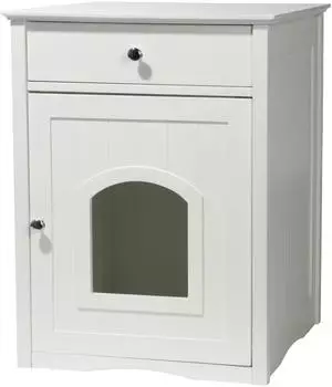 Dobar Design Katzenschrank wei&szlig;