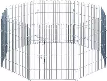 PawHut Freigehege 152 x 152 x 76 cm