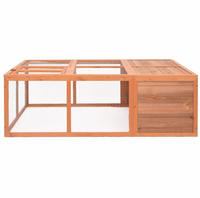 vidaXL Garten-Tierk&auml;fig 150x100x50 cm Massivholz Tanne
