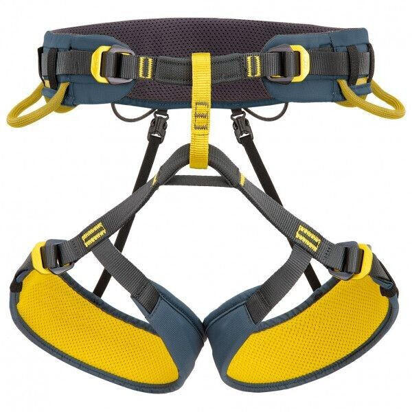 Climbing Technology Wall Harness (7H176CD0ACTSTD) anthracite/mustard