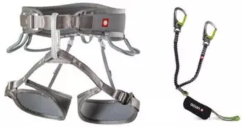 Ocun Via Ferrata Twist Set (M-XL) (Grey)