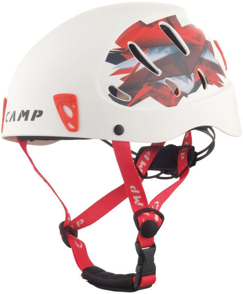 Camp Armour Helmet (Size 54-62cm, white/red)
