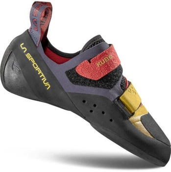 La Sportiva Kubo Kletterschuhe grau savana mountainred