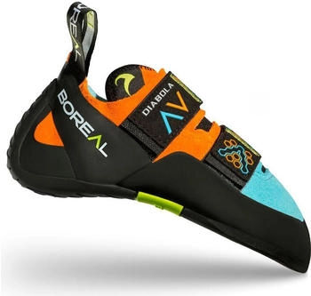 Boreal Diabola Kletterschuhe light blue orange 11261-3 0-3