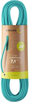 Edelrid Skimmer Eco Dry 7,1mm Halbseil (30M, icemint)