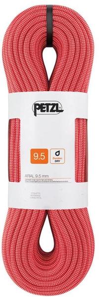 Petzl Arial 9,5 Gr. 60 m rot/weiß
