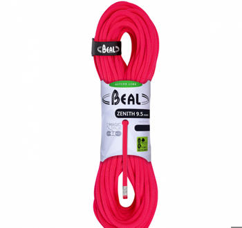 Beal Zenith 9.5 (60m) solid pink
