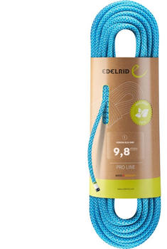 Edelrid Heron Eco Dry 9.8mm Rope Blau 50 m