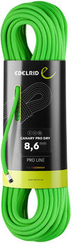 Edelrid Canary Pro Dry 8.6 (80m) neon-green