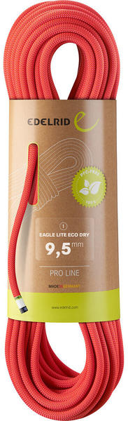 Edelrid Eagle Lite Eco Dry Seil 80m (71341) rot