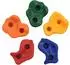 vidaXL Klettersteine 40 Stk. PE mehrfarbig (3094305)
