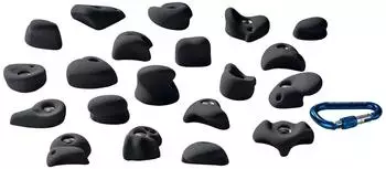 Entre Prises Kids Klettergriffe, schwarz