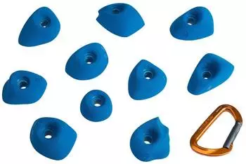 Entre Prises Tac Klettergriffe für Kinder, schwarz