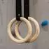 Y&Y Vertical Gym Rings Trainingsgriffe Holz