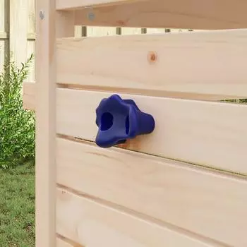 vidaXL Klettergriffe 12 Stk. blau 100x67x43mm PP (865012)