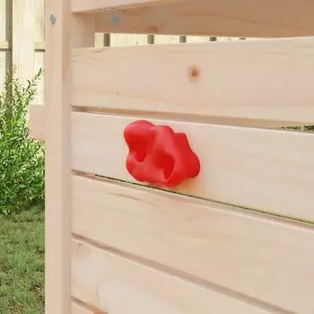 vidaXL Klettergriff 12 Stk., rot, 100x67x43mm, PP (865004)