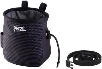 Petzl Saka Chalkbag schwarz / Chalk Stripes (S039BB02)