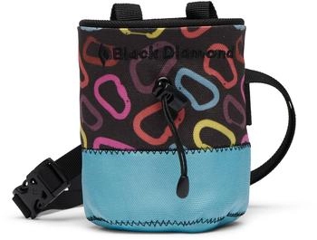 Black Diamond Mojo Chalk Bag Kids Glacier blau/schwarz (BD6301094072SML1)