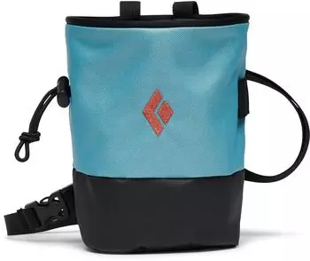 Black Diamond Mojo Zip Chalk Bag - Chalkbag, S/M, türkis (Glacier)