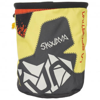 La Sportiva Skwama Chalk Bag schwarz/gelb