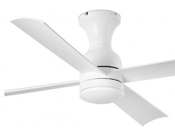 Faro Barcelona Fraser LED Ceiling Fan Smart With Remote white