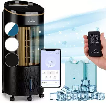 Klarstein IceWind Plus Smart 4-in-1 schwarz/kupfer