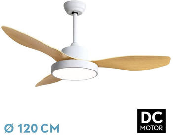 Abrila DC Hayate 120 cm white/beech