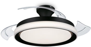 Philips Bliss Deckenventilator mit Beleuchtung 35+28W schwarz