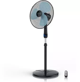 Brandson Standventilator H:104 - 1255 cm &Oslash; 37cm 50W 22711608-0 schwarz