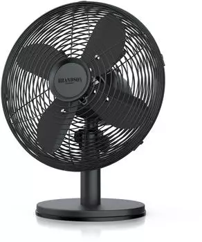 Brandson Tischventilator Tisch L&uuml;fter 28cm &Oslash; 91758728-0 schwarz