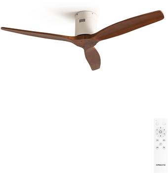 CREATE Windcalm Dc 40W Silent Ceiling Fan &Oslash;132 cm