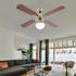 Globo Deckenventilator mit Beleuchtungund 3 Geschindigkeitsstufen 106,6 x 41,5 cm