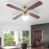 Globo Deckenventilator mit Beleuchtungund 3 Geschindigkeitsstufen 106,6 x 41,5 cm