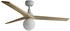 Faro Barcelona Energiespar Deckenventilator mit Beleuchtung und Fernbedienung 125 cm weiß (34280-11L)