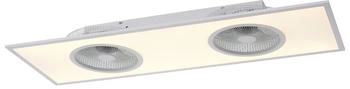 JUST LIGHT LED Deckenleuchte FLAT AIR 10 Geschwindigkeitsstufen wei&szlig;