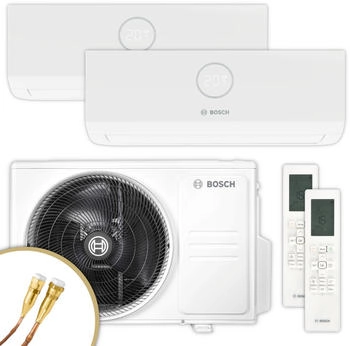 Bosch Wandgeräte-Set Climate 5000 M 2,6 kW + 3,5 kW Quick-Connect