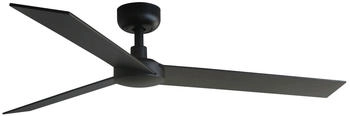 Faro Energiespar mit Fernbedienung Rudder L Schwarz 132 cm