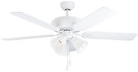 EGLO LED Deckenleuchte "LAS PALMAS Deckenventilator" E27 1 Stk. Deckenlampe,
